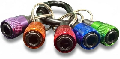 AUDAX 5-Piece Impact Bit Holder Set with HYPERTORQUE Bits