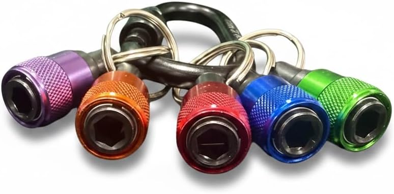 AUDAX 5-Piece Impact Bit Holder Set with HYPERTORQUE Bits
